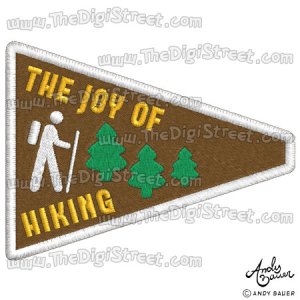 Digi Stamps Patches Hiking