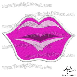 Digi Stamp Lips Patches